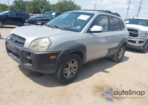 2008 Hyundai Tucson Limited V6/Se from USA, damaged, VIN KM8JN12D68U892654